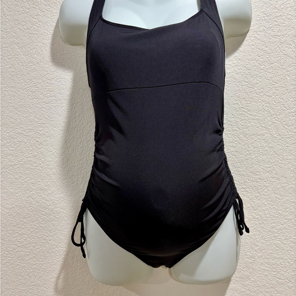 EUC SummerSalt maternity swim suit